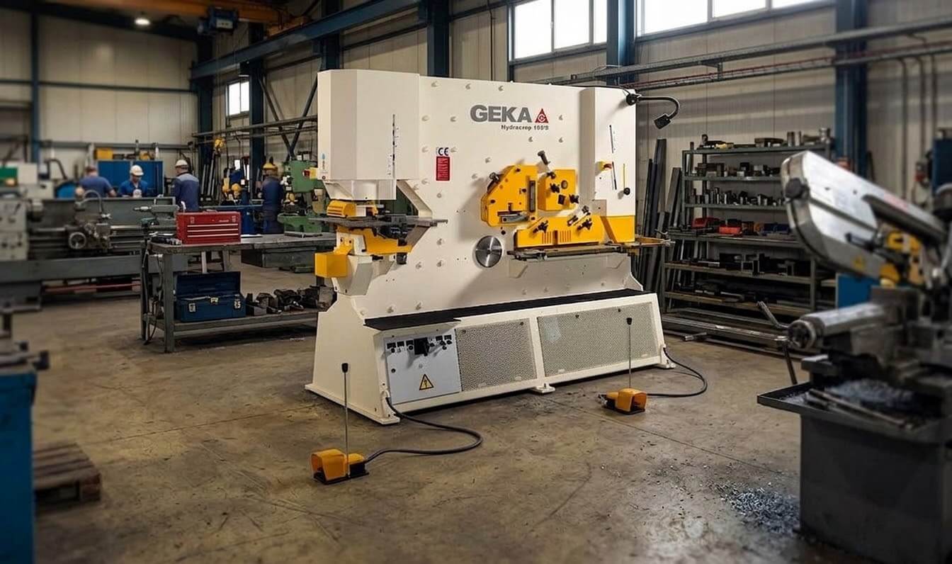Дыропробивной пресс HYDRACROP 165/300 (GEKA) Дыропробивной пресс HYDRACROP 165/300 (GEKA)
