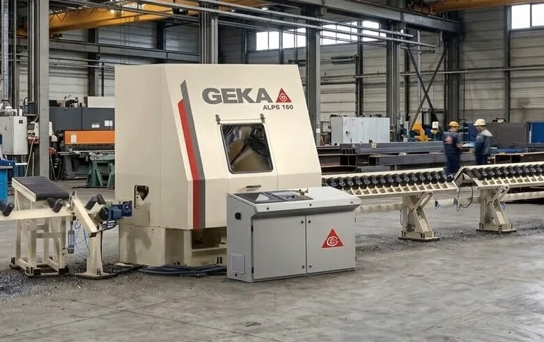 Автоматическая линия Geka ALPS160 в цеху Автоматическая линия Geka ALPS160 - производственное оборудование завода СК ЭнергоН