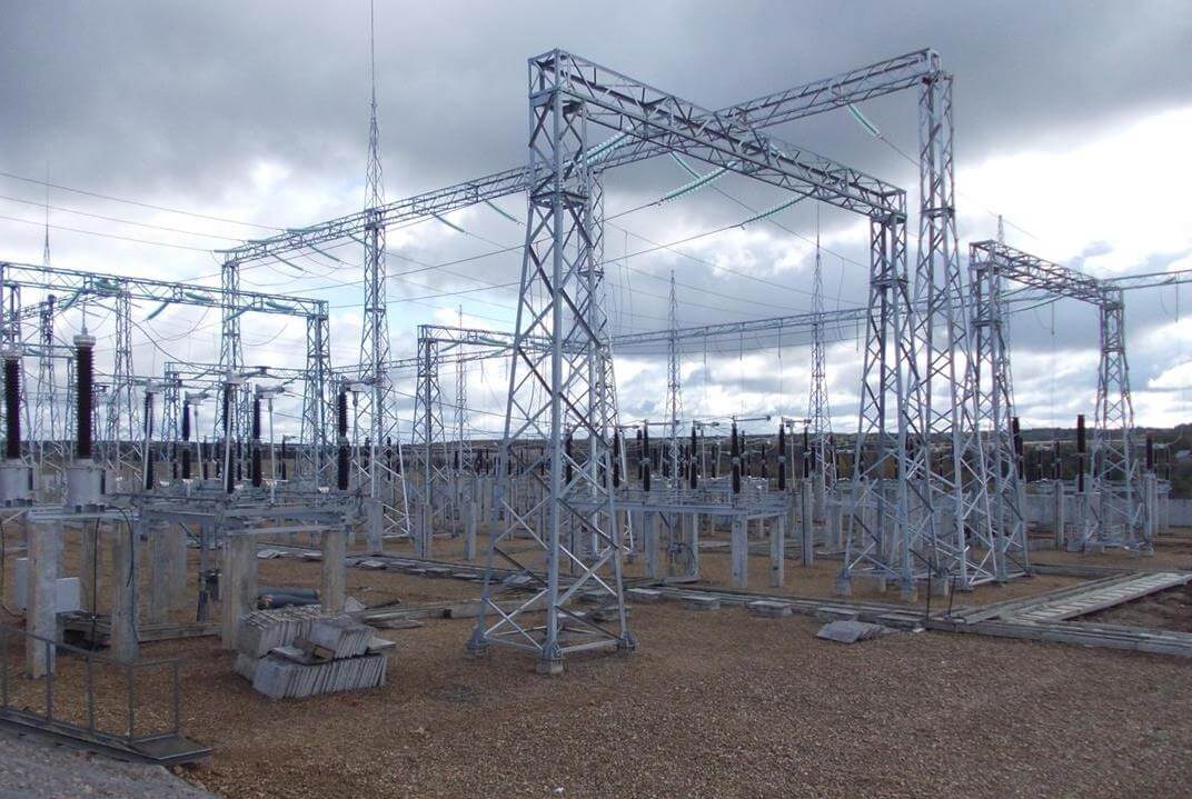Поставка порталов ошиновки для ПС 220 кВ в Свердловской области